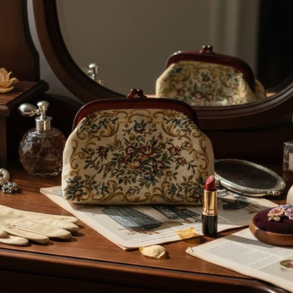 Vintage Victorian Style Clutch